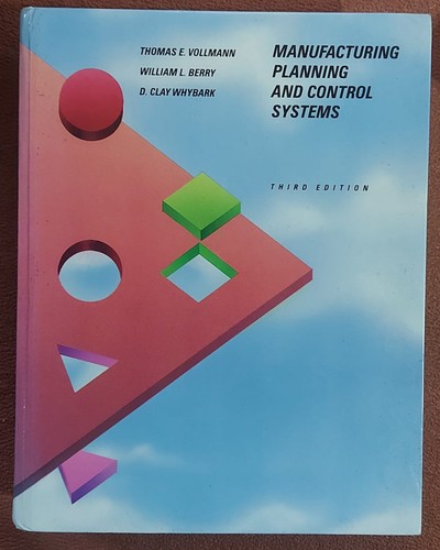 Manufacturing planning and - planning,