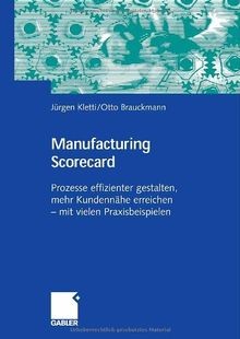 Manufacturing scorecard - manufacturing,