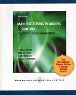 Manufacturing planning and