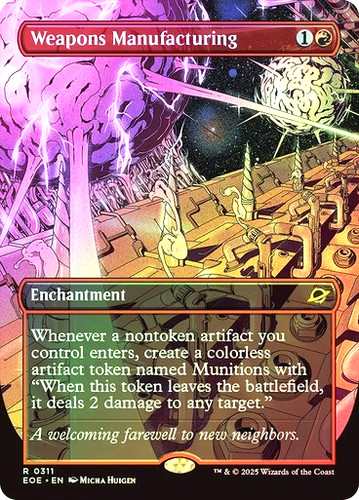Mtg weapons manufacturing - -,