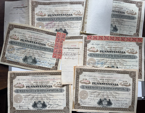 Historische aktien - 6,