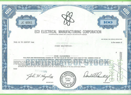 Eco electrical manufacturing - eco,