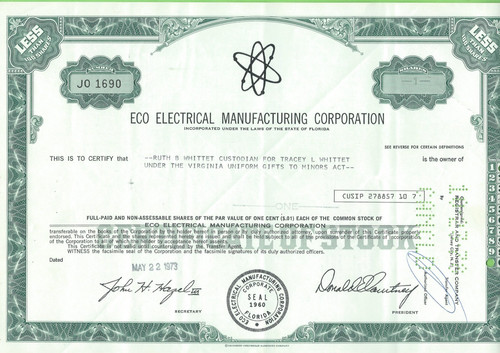Eco electrical manufacturing - electrical,