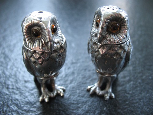 Salz und pfefferstreuer silber - und,