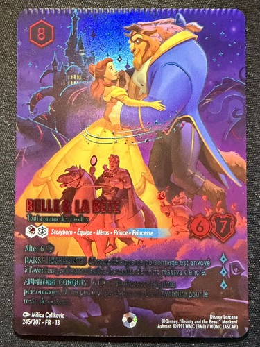 Disney lorcana belle beast - &,