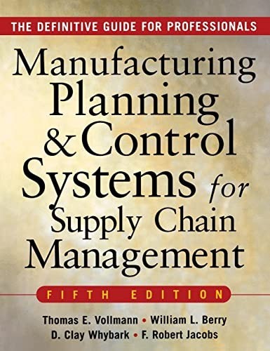 Manufacturing planning and - manufacturing,