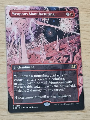 Mtg weapons manufacturing - weapons,